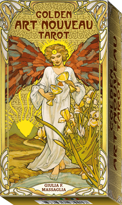 Golden Art Nouveau Front Cover