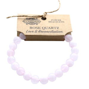 rose quartz braclet