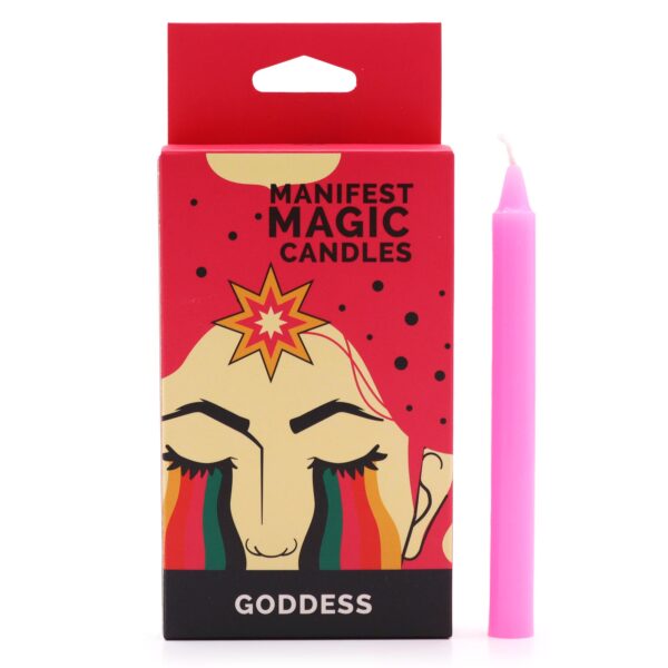 manifest candles - goddess box