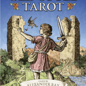 old style tarot box