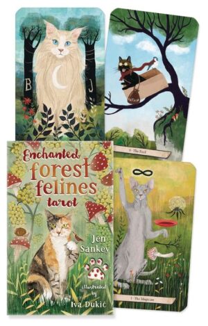 Enchanted Forest Felines Tarot Box