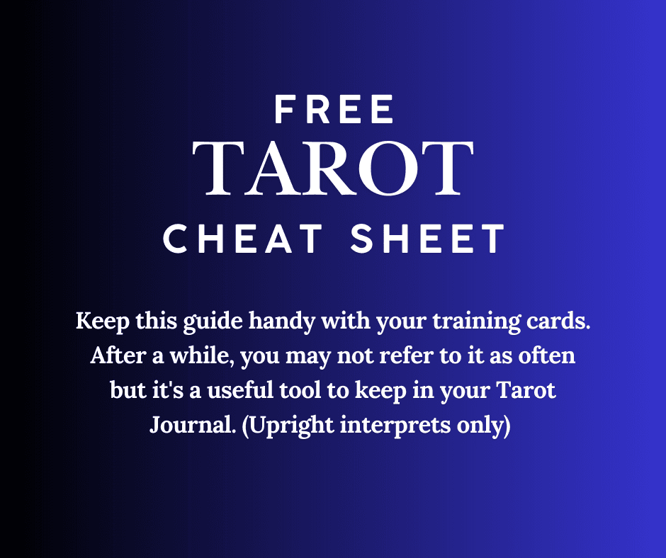 free TAROT CHEATSHEET