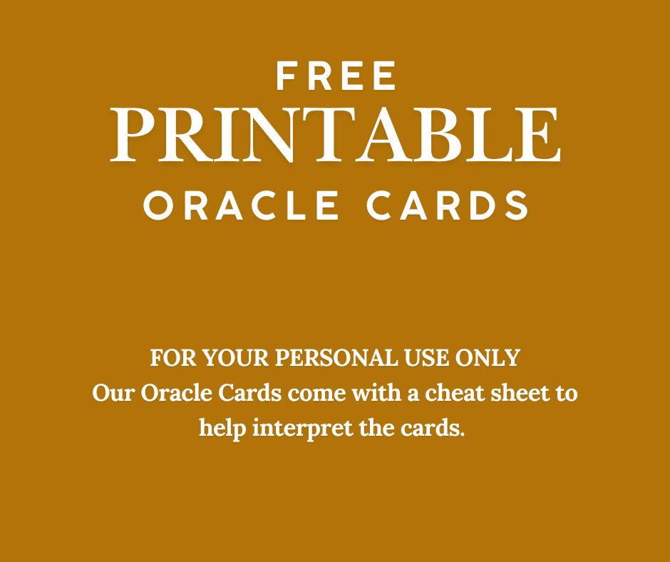 free oracle card download