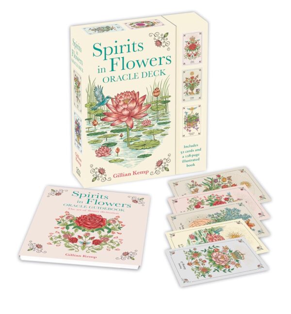 spirit in flowers oracle deck box