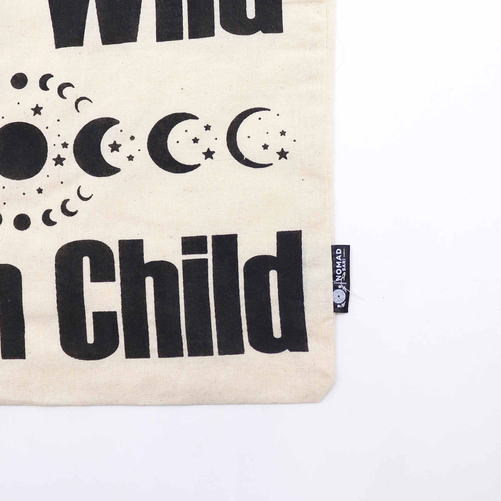 Iconic Basic Tote Bag - Stay Wild, Moon Child - Image 3