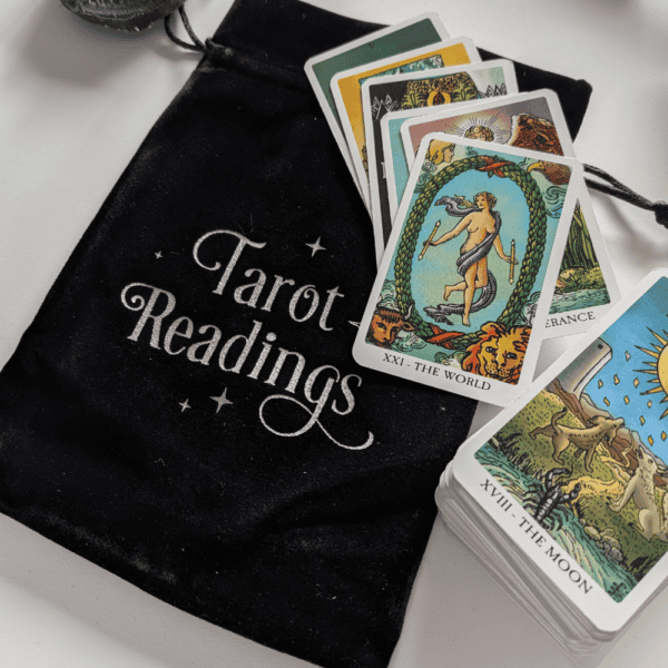 Black Velvet Bag - Tarot Readings
