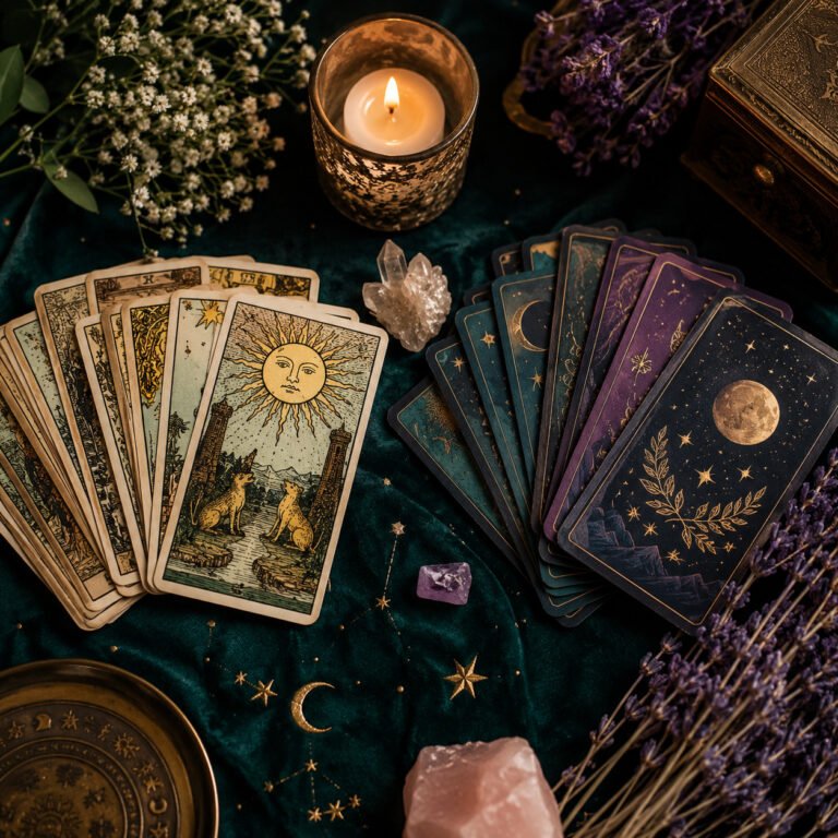 tarot vs oracle cards article