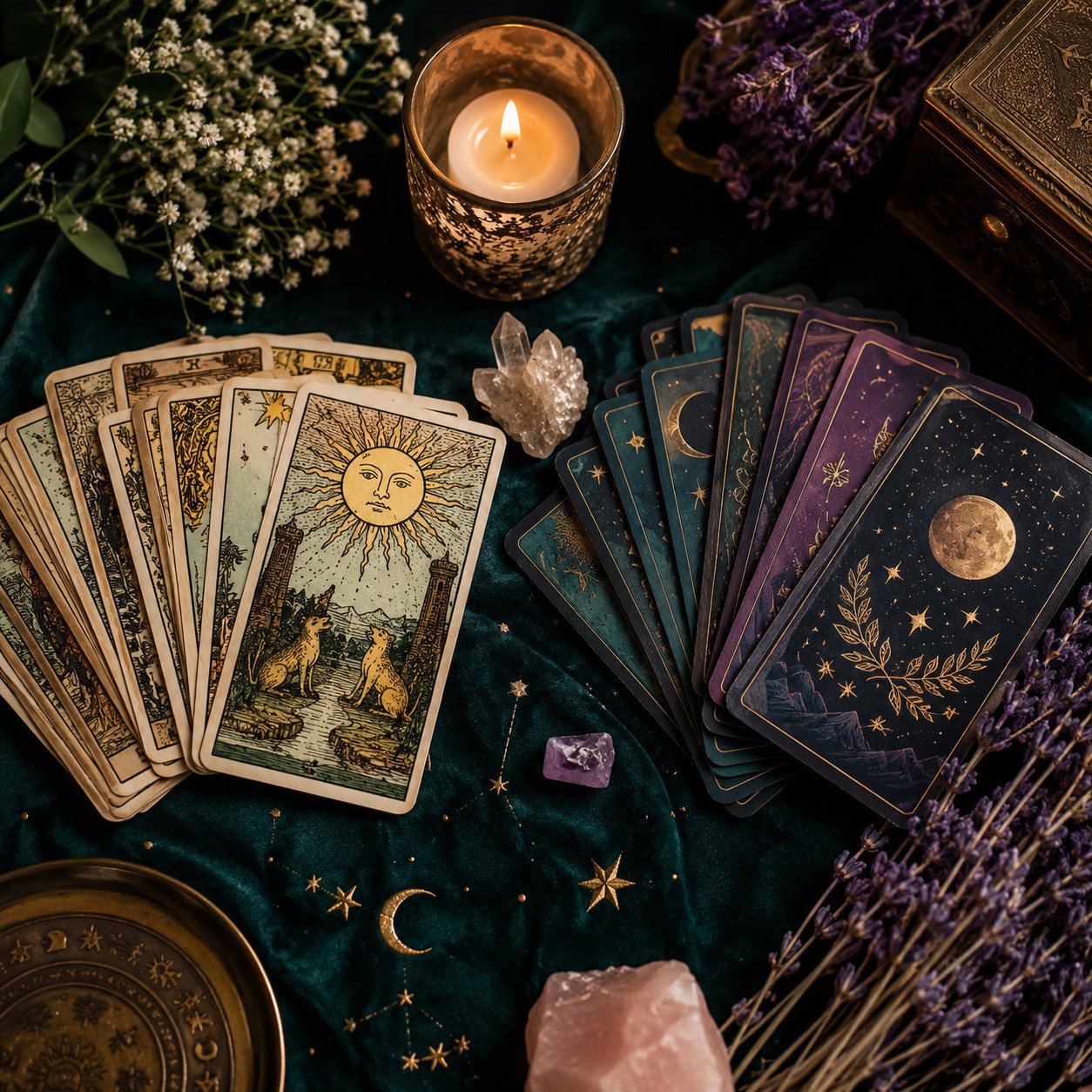 tarot vs oracle cards article